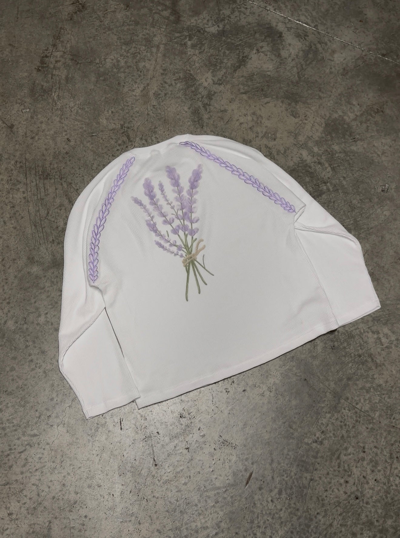 Longsleeve bouquet de lavande