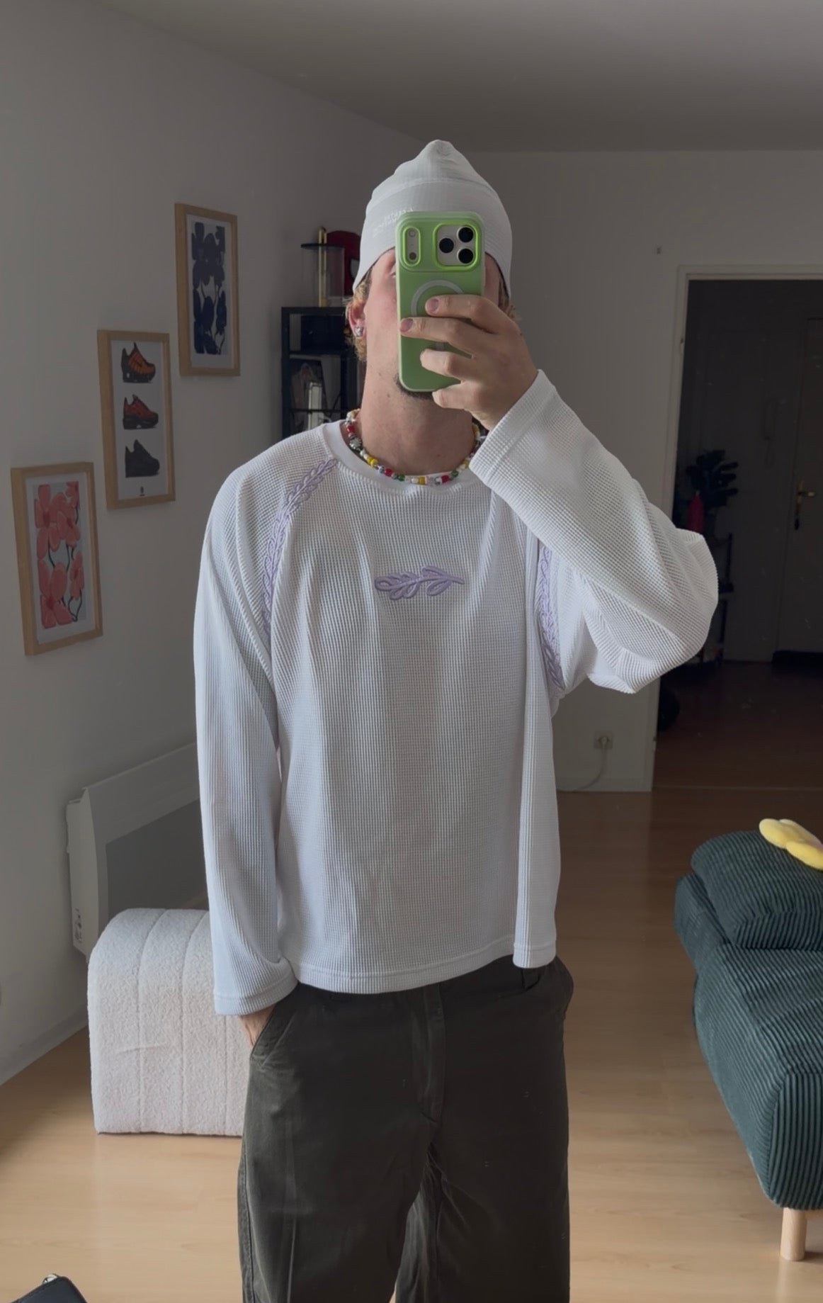 Longsleeve bouquet de lavande